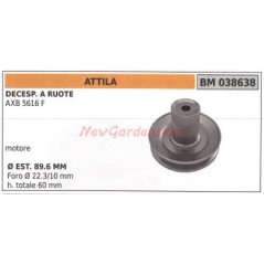 Riemenscheibe für Freischneider auf Rädern AXB 5616F ATTILA 038638 | NewgardenParts.com