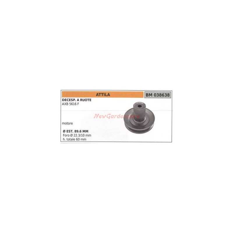 Puleggia per decespugliatore a ruote AXB 5616F ATTILA 038638