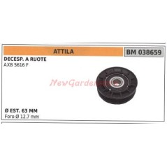 Polea desbrozadora de ruedas AXB 5616F ATTILA 038659 | NewgardenParts.com