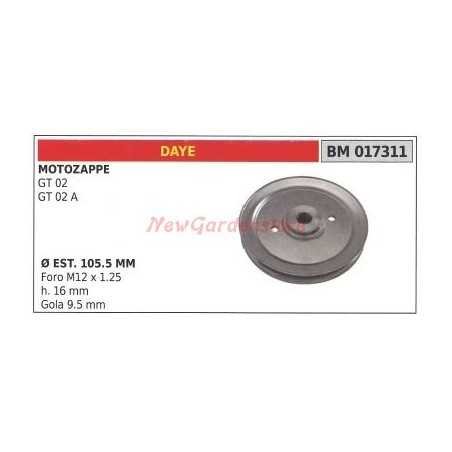Polea para motoazada GT 02A DAYE 017311 | NewgardenParts.com