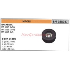 Poulie de coupe pour tondeuse à gazon MP 5515SVBQ MAORI 038047 | NewgardenParts.com