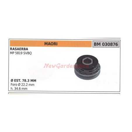 Poulie de tondeuse à gazon MP 5819 SVBQ MAORI 030876 | NewgardenParts.com