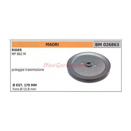 Poulie pour tondeuse à gazon MP 862M MAORI 026863 | NewgardenParts.com