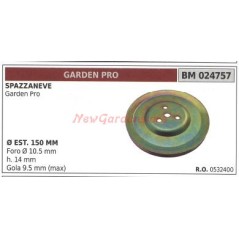 Polea quitanieves GARDENPRO 024757 | NewgardenParts.com