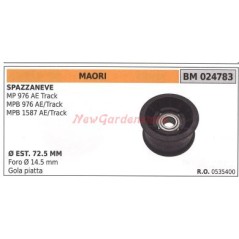 Puleggia per spazzaneve MP 976 AE TRACK MAORI 024783