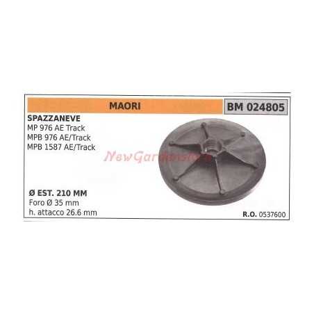 Puleggia per spazzaneve MP 976AE TRACK MAORI 024805 | NewgardenParts.com
