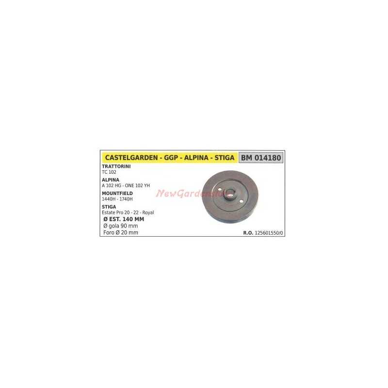 Riemenscheibe für Rasentraktor Rasenmäher TC 102 014180 Riemenscheibe für Rasentraktor Rasenmäher TC 102 014180