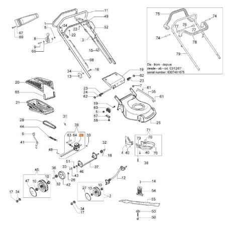 Rasenmäher Riemenscheibe Modelle G44TB G44TK ORIGINAL EMAK 66071084R | NewgardenParts.com
