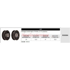 AYP Umlenkrolle für Rasentraktor R303804 | NewgardenParts.com