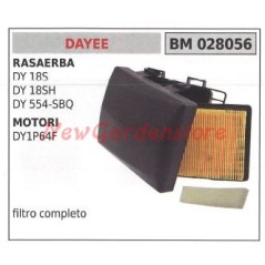Filtro de aire DAYEE para cortacésped DY 18S y motores DY1P64F 028056 | NewgardenParts.com