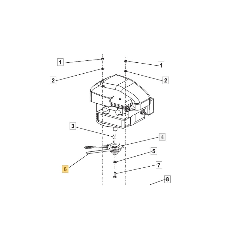 Cinghia SC 42 ORIGINALE STIGA motozappa arieggiatore BGE400LC SC42B 41.1005.108