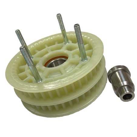 ORIGINAL STIGA Park lawn tractor 95C - 105C double toothed belt tensioner pulley | NewgardenParts.com