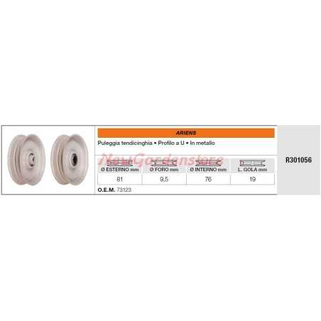 Puleggia tendicinghia MURRAY trattorino rasaerba tagliaerba R301056 | NewgardenParts.com