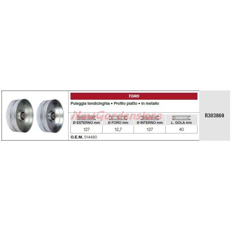 TORO TORO lawn tractor mower belt tensioner pulley R303869