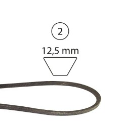 Hydrostatic self-propelled tractor belt HF 1211 RIDER 72 cm HONDA 520343 | NewgardenParts.com