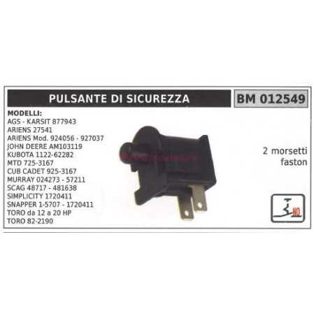 Sicherheitsschalter ariens Modelle AGS-KARSIT 877943 ariens 27541 012549 | NewgardenParts.com