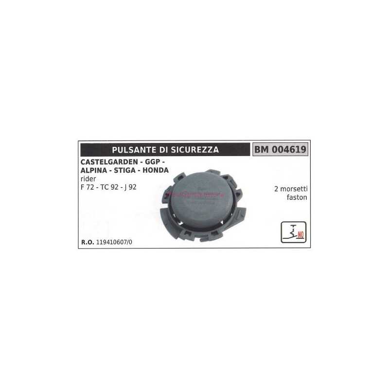 CASTELGARDEN Safety pushbutton for rider FC 72 TC 92 J 92 004619