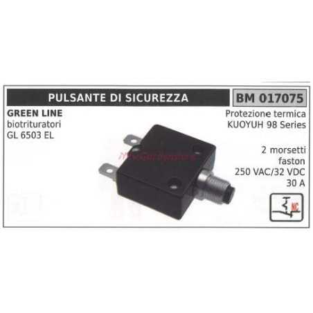 Botón de seguridad motor triturador GREEN LINE GL 6503 EL 017075 | NewgardenParts.com