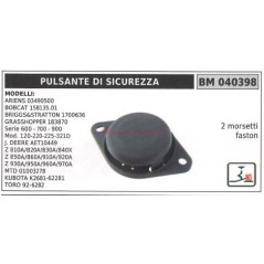 Pulsante di sicurezza modelli briggs&stratton ariens 03490500 BOBCAT 158135.01 040398 | NewgardenParts.com