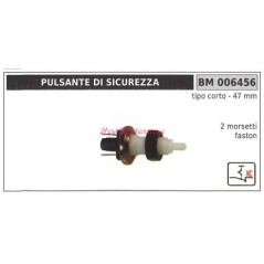 Safety switch short type 47mm 2 faston terminals 006456 | NewgardenParts.com