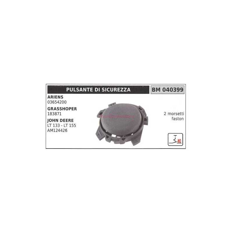 Pulsante di sicurezza trattorino ARIENS GRASSHOPER 2 morsetti faston 183871