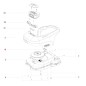 ORIGINAL BLUEBIRD Notfallknopf NAVIMOW Roboter-Rasenmäher AB12.01.00.0193