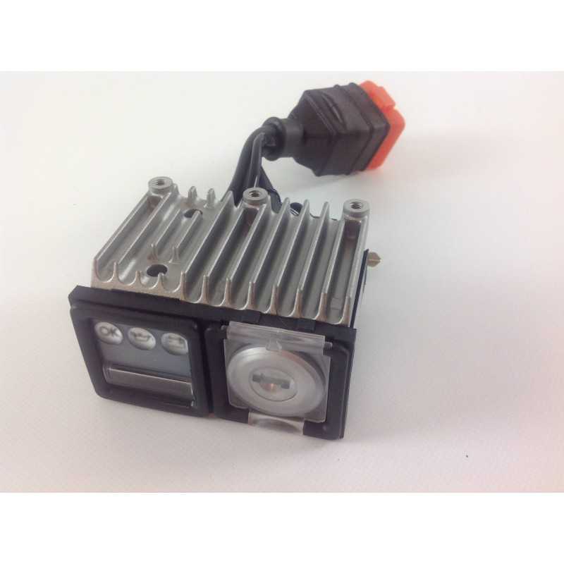 Starter panel 12V 2 lights SAPRISA C315 engine LOMBARDINI 15LD 7245.423 170009