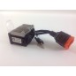 Starterpaneel 12V 2 Lichter SAPRISA C315 Motor LOMBARDINI 15LD 7245.423 170009