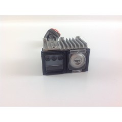 Starter panel 12V 2 lights SAPRISA C315 engine LOMBARDINI 15LD 7245.423 170009 | NewgardenParts.com