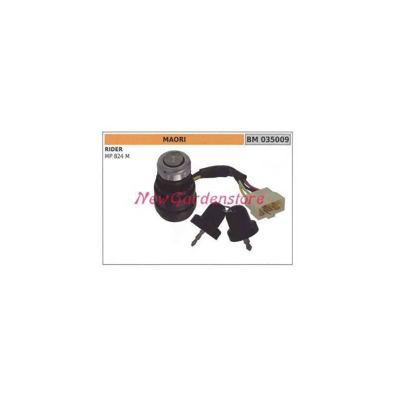 Interruptor de arranque del motor MAORI para tractor cortacésped MP 824M 035009
