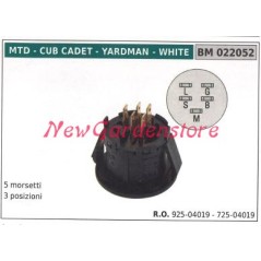 MTD starter switch box 5-terminal 3-position 022052 925-04019 | NewgardenParts.com
