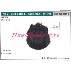 MTD rider RZT-S42 interruptor de arranque tractor cortacésped 035515