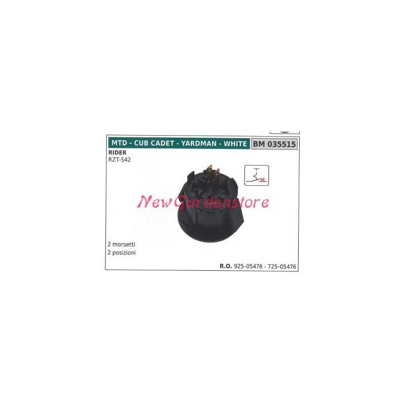 Quadro avviamento MTD rider RZT-S42 trattorino tagliaerba tosaerba 035515