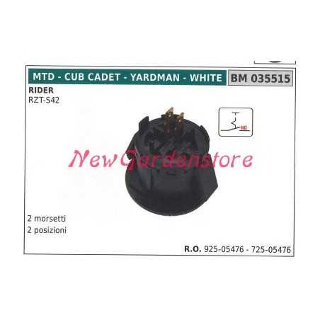 Quadro avviamento MTD rider RZT-S42 trattorino tagliaerba tosaerba 035515 | NewgardenParts.com