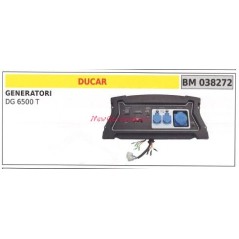 Panel de control DUCAR para generador DG 6500 T 038272 | NewgardenParts.com