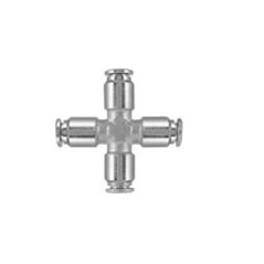 Raccordo a croce intermedio per tubo 1/4 FREEZANZ | NewgardenParts.com