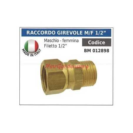 Raccord tournant M/F 1/2' pulvérisation UNIVERSELLE 012898 | NewgardenParts.com