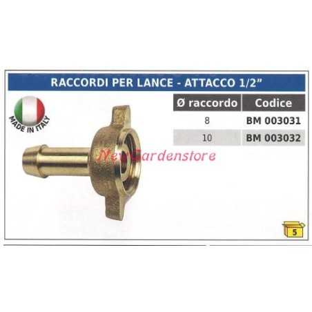 Coupleur pour lances connexion 1/2' pulvérisation UNIVERSELLE 003031 | NewgardenParts.com