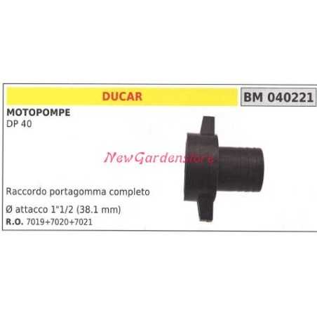 Hose connector for DUCAR motopump DP 40 040221 | NewgardenParts.com