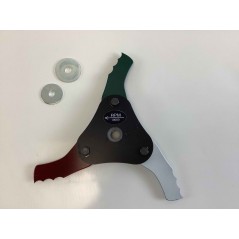 Rampante JOANS GENIUS corpo in acciaio a 3 lame in fibra di vetro