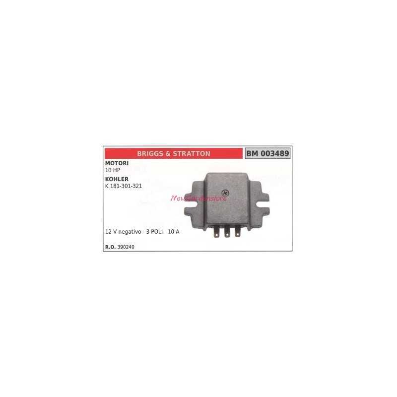 Regolatore di tensione BRIGGS&STRATTON motore 10 HP KOHLER k181-301-321 003489