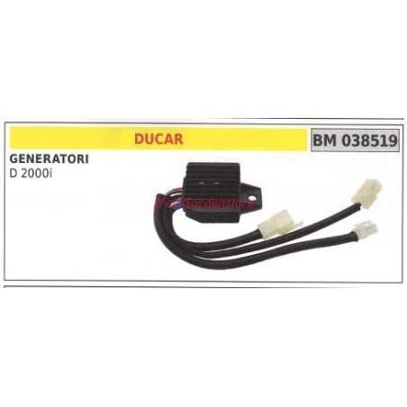 DUCAR voltage regulator for D 2000i generator 038519 | NewgardenParts.com