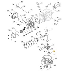 ORIGINAL STIGA Motorregler TRE 224 Rasentraktor 118551132/0 | NewgardenParts.com