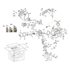Original STIGA regulator for engine LC 170 FDS 118550787/0 | NewgardenParts.com