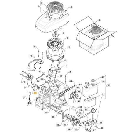 ORIGINAL STIGA engine voltage regulator ST 350 lawn tractor 1330m 118551413/0 | NewgardenParts.com