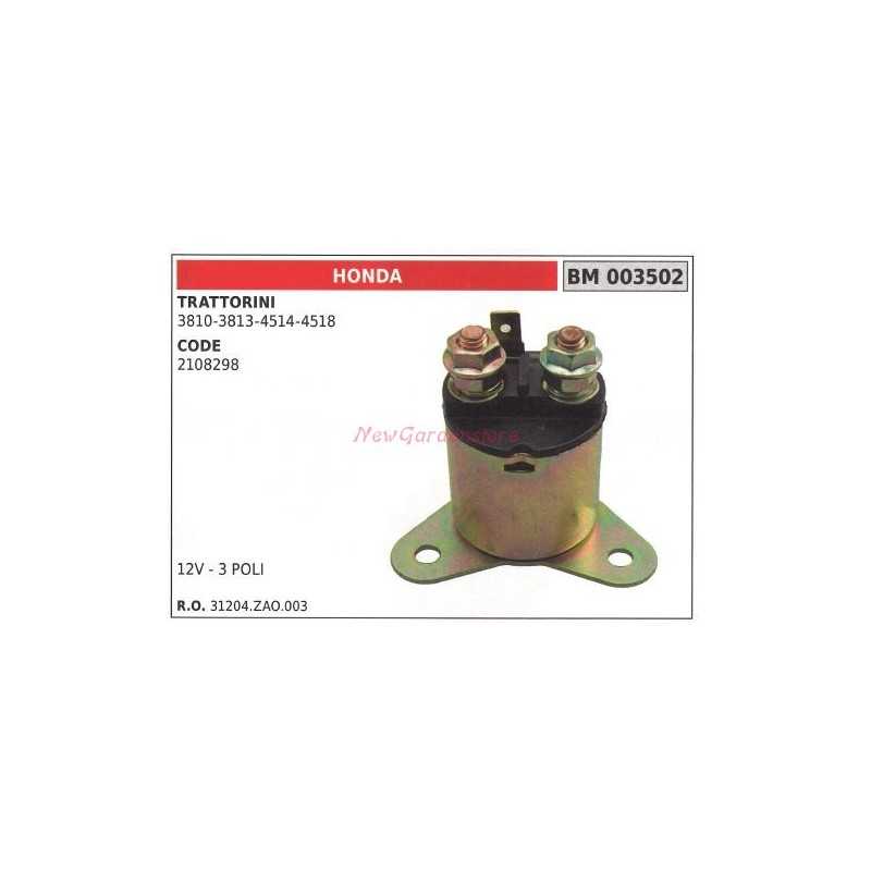 Relé solenoide tractor de césped HONDA 3810 3813 4514 4518 código 2108298 003502