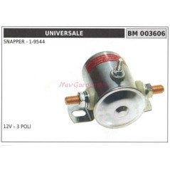 Relè solenoide marca universale SNAPPER 1-9544 12V- 3 POLI 003606
