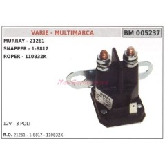 Relais solénoïde multi-marques murray 21261 snapper 1-8817 roper 110832K 005237 | NewgardenParts.com