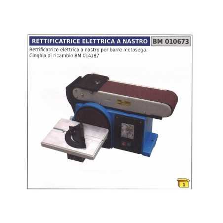 Electric band straightener for chainsaw bars code 010673 | NewgardenParts.com