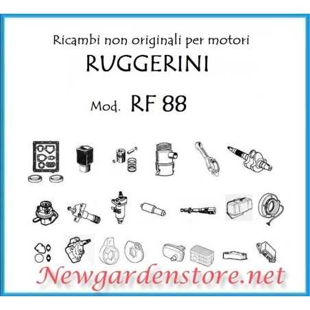 Non-original engine spare parts RUGGERINI RF88 cylinder piston gasket kit 80 | NewgardenParts.com